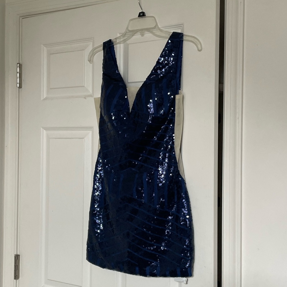 Navy blue Homecoming Dress